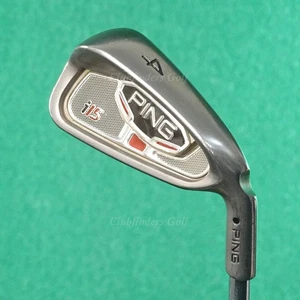 Ping i15 Black Dot Single 4 Iron Factory AWT Steel Stiff - Picture 1 of 2