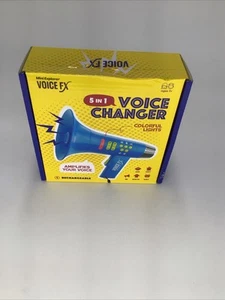 Mini Explorer Voice FX 5 in 1 Voice Changer Colorful Lights Surreal Brands - Picture 1 of 3