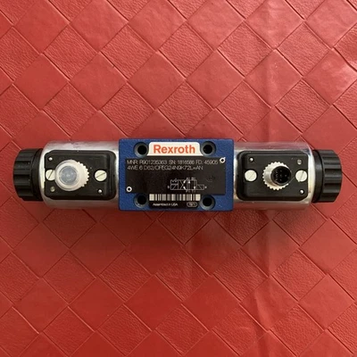 BOSCH REXROTH R901235363 Hydraulic Directional Control Solenoid Valve 24VDC - Image 1 of 4