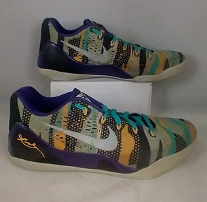 Nike Kobe 9 EM Pop Art Men’s Size Us 8.5 Sneaker Basketball Bryant 646701-508 - Picture 1 of 12
