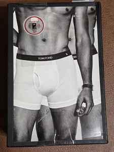 Tom Ford Boxer Brief Two-Pack Modal Cotton Black Men's Size XS - Picture 1 of 4