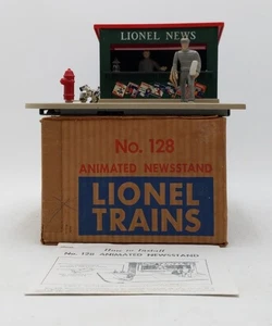 Lionel 128 Vintage O Animated Newsstand/Box - Picture 1 of 8