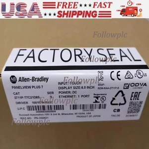 Allen Bradley 2711P-T7C21D8S SER B HMI Panelview Plus 7 Terminal NEW IN BOX - Picture 1 of 3