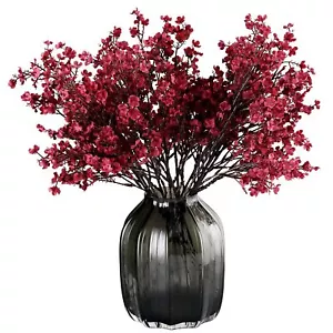 20pcs Babys Breath Artificial Flowers Gypsophila Bouquet Bulk Fake Spring Sil... - Picture 1 of 6