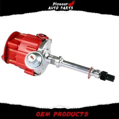Performence HEI Distributor Red Super Coil for Chevy SBC 305/350/400 Small Block Foto 1 de 4