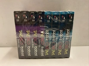 Tae Bo Billy Blanks VHS 8 Pack Set instructional Basic & Advanced New Sealed - Picture 1 of 4