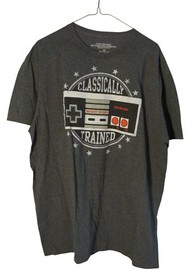 Nintendo Entertainment System NES XL Classically Trained Controller Tee