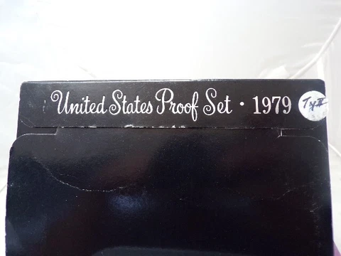1979-S U.S. Proof Set Type 2 T2 All 6 Coins Have Clear Mint Mark Rare Variety!! Cover
