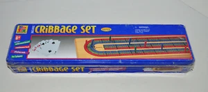 Cribbage Deluxe Set in latta blu da collezione dal padiglione 1999 #631A - Nuovo - Foto 1 di 7