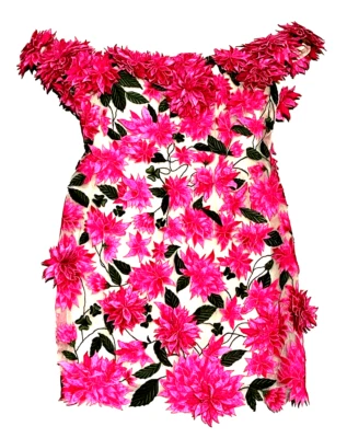 Новый с Ярлыками Oscar de la Renta вышитый 3D цветочный аппликация с плеча платье США 6 - Изображение 1 из 4