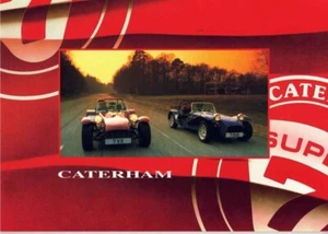 Catalogue Brochure Caterham Seven 1999 Grande Bretagne / U.K. - Imagen 1 de 2