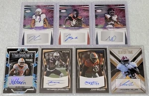 2025 NFL ALL RC Rookie Serial Numbered AUTO Football Card Lot (x7) ROY? - Picture 1 of 4