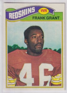 Frank Grant 1977 Topps #289 Washington Redskins EX {0223