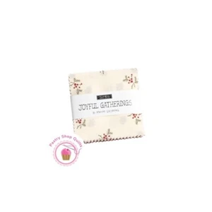 Moda JOYFUL GATHERINGS Primitive MINI CHARM PACK 42- 2 1/2” square QUILT FABRIC - Picture 1 of 8
