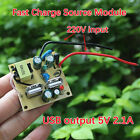 5V2.1A 2 Way USB Output Fast Chare Power Module 220V To 5V Isolation SwitchPo Cq