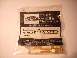 2 ITT KANONENSTECKER STECKER P/N 50-624-9195-31 5935-01-139-2082 BAE SYSTEME - Bild 1 von 2