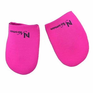 BLACK NEOPRENE TOE WARMER PAIR BOOTIES CYCLING RUNNING WALKING ICE BATH - Picture 1 of 2