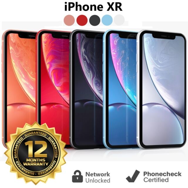 Apple iPhone XR, 64GB, Black - Unlocked (Renewed)