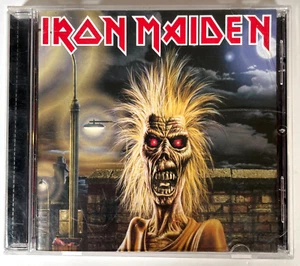 IRON MAIDEN Self Titled Debut CD Japan 1998 Remastered Enhanced - Picture 1 of 3