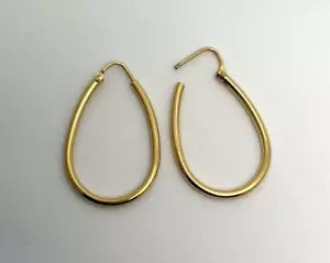 Schöner 18kt Gelbgold Oval Reifen italienisch 1,80 mm dick 30x20 mm rund - Bild 1 von 9