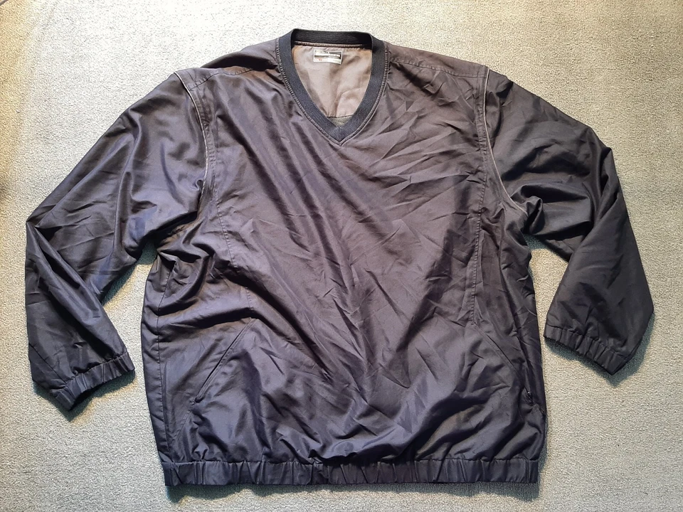 Chaqueta cortavientos Grand Slam XXL azul oscuro mangas antideslizantes para hombre Foto 1 de 4