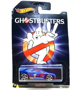 Coche fundido a presión Hot Wheels Ghostbusters 1:64 4/8 - espectipo de coche de carreras azul - Imagen 1 de 2
