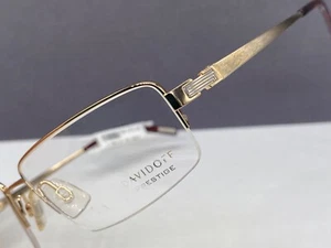 Davidoff Brille Herren Eckig Gold Plated 23 ct Titan Groß L 95603 NP:574€ - Bild 1 von 16
