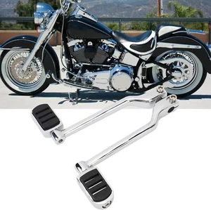 Clavijas de cambio cromadas en el talón para Harley Heritage Softail FLST Road King Touring - Imagen 1 de 18