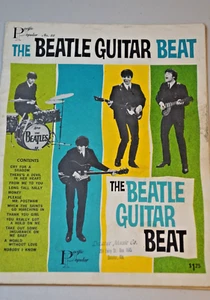 The BEATLE GUITAR BEAT 1964 Chords and Notes to 12 songs - Picture 1 of 4