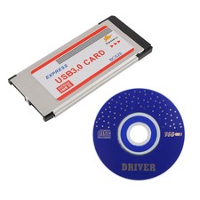 Express Card ExpressCard 34mm 5Gbps Dual 2 Ports 2Ports USB 3.0 Adapter Card