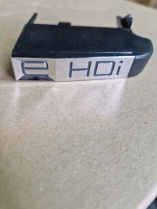 LOGO INSIGNE CALANDRE E HDI PSA 208 508 308 3008 2008 5008 ORIGINAL NEUF - Imagen 1 de 3