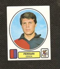 Panini Footballers 1977-78 Figure No. 103! Ferrari! Genoa! New!!