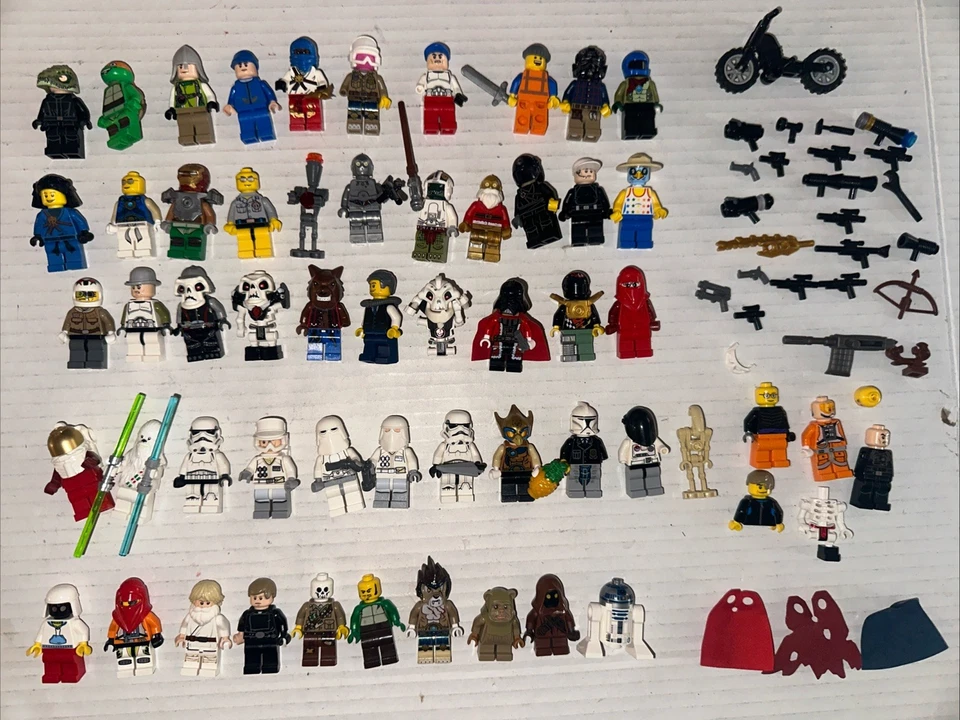 Assorted Lego Star Wars, Ninjago,  Mini-figures,  Weapons, & More - Image 1 of 4