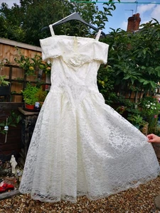 wedding dress Mori Lee size UK 12 - Picture 1 of 12