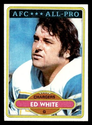 1980 Topps #190 Ed White - Image 1 of 2