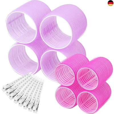 Lockenwickler, selbsthaftend, 16-teiliges Set mit 8 hitzebeständigen  - Bild 1 von 4