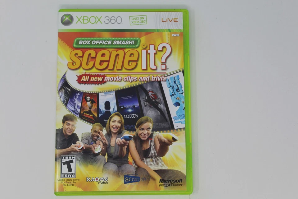 Scene It? Box Office Smash XBOX 360 Game - Image 1 of 1