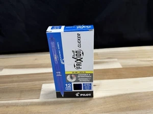 ✅BOX MIT 12 Pilot FriXion Ball Clicker 0,7 einziehbar radierbar blau Gel Tintenstift - Bild 1 von 9