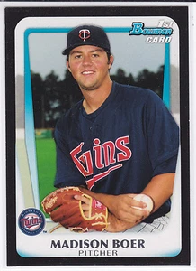 Madison Boer Minnesota Twins 2011 Bowman Draft Prospects Card - Picture 1 of 1