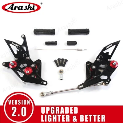 Reposapiés ajustables para Suzuki GSX 1300 R Hayabusa 1999-2007 Foto 1 de 4