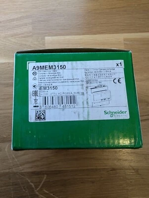 Schneider A9MEM3150 - 63A Energy Meter - Unopened Box - Image 1 of 4