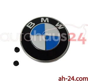 NEW ORIGINAL BMW E36 E46 E39 E90 HOOD EMBLEM LOGO  FRONTHOOD 1992-94-96-2010-02 - Picture 1 of 2