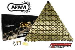 Gas Gas EC125 2015-2016 AFAM MX Gold Non O-Ring Chain 520x112 Links - Picture 1 of 3