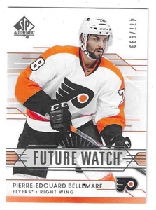 2014-15 SP AUTHENTIC PIERRE-EDOUARD BELLEMARE FUTURE WATCH RC #245 FLYERS /999 - Picture 1 of 2