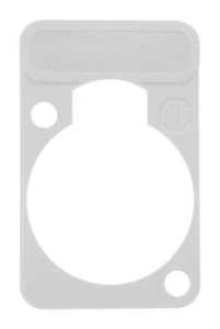 NEUTRIK - D-sub Shell Plate, White - Picture 1 of 1