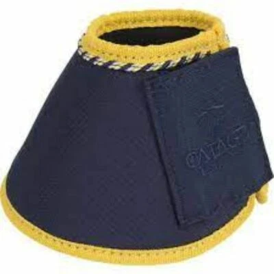 Catago Hufglocken Diamonds Pony in navy/gelb