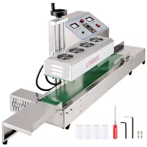 LX-6000 Automatischer Induktionsversiegeler 30-70 mm Kontinuierliche Flaschenverschlussverschließmaschine - Bild 1 von 12