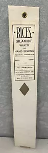 A.H. RICE CO. Rice's Waxed Silk Hand Sewing Thread - 675 Yards/Color 7259/Size A - Picture 1 of 4