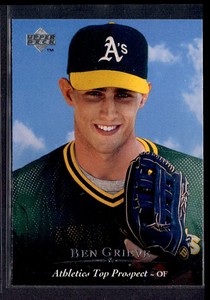 1995 Upper Deck Minors Ben Grieve Southern Oregon A's #150