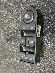 VAUXHALL ASTA H 2004-2009 ZAFIRA B DRIVER MAIN WINDOWS SWITCH 13209204 - Picture 1 of 5